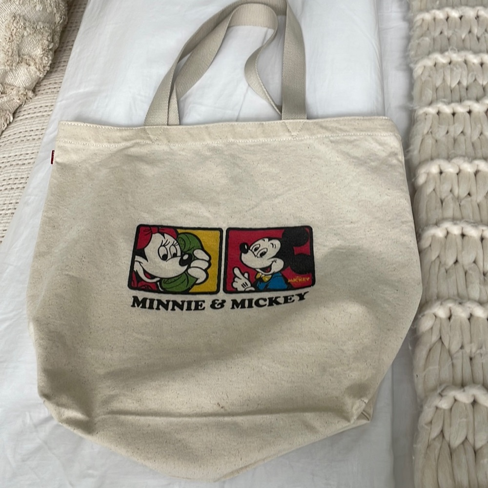 Levi’s Mickey & Minnie canvas tote